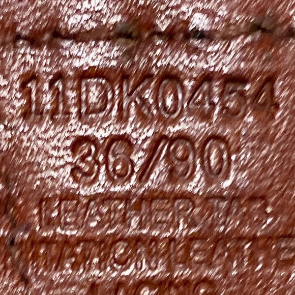 Dockers Breaded brown belt. Size 38 - Picture 14 of 17